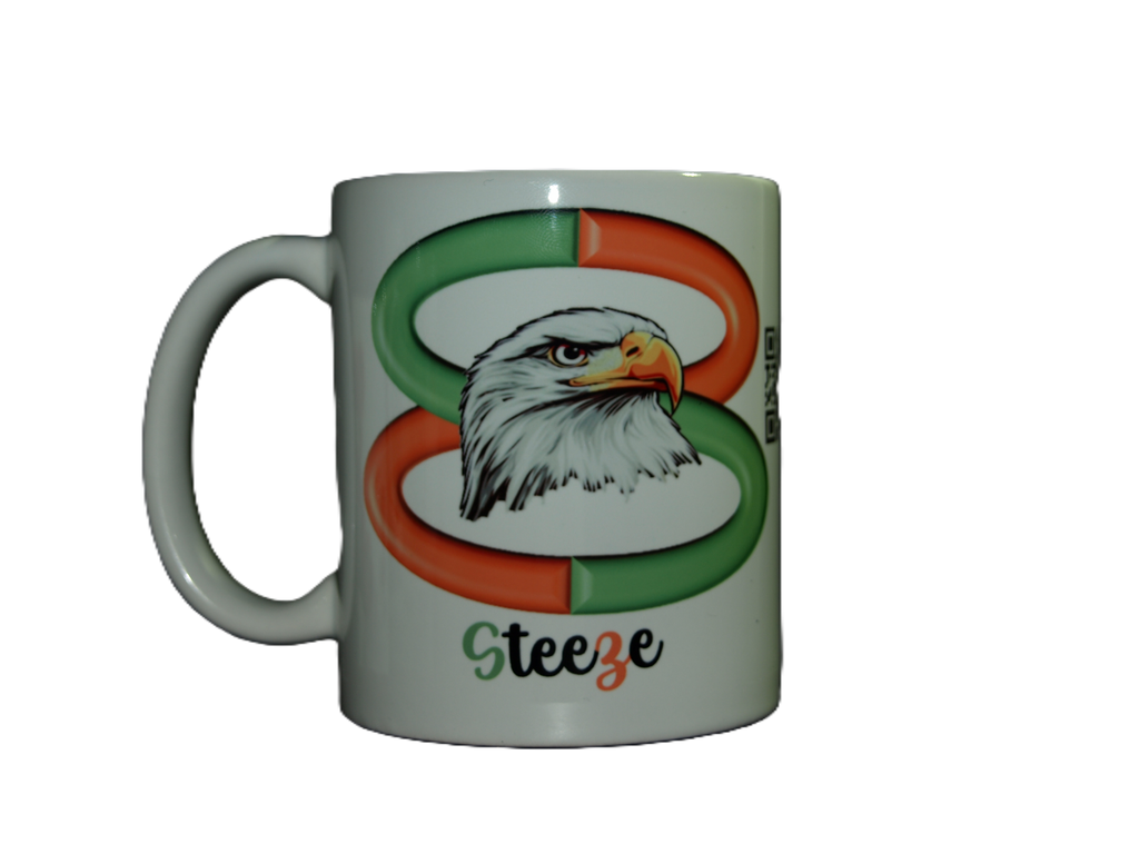 Personalisierte Keramiktasse mit Aufdruck 350 ml