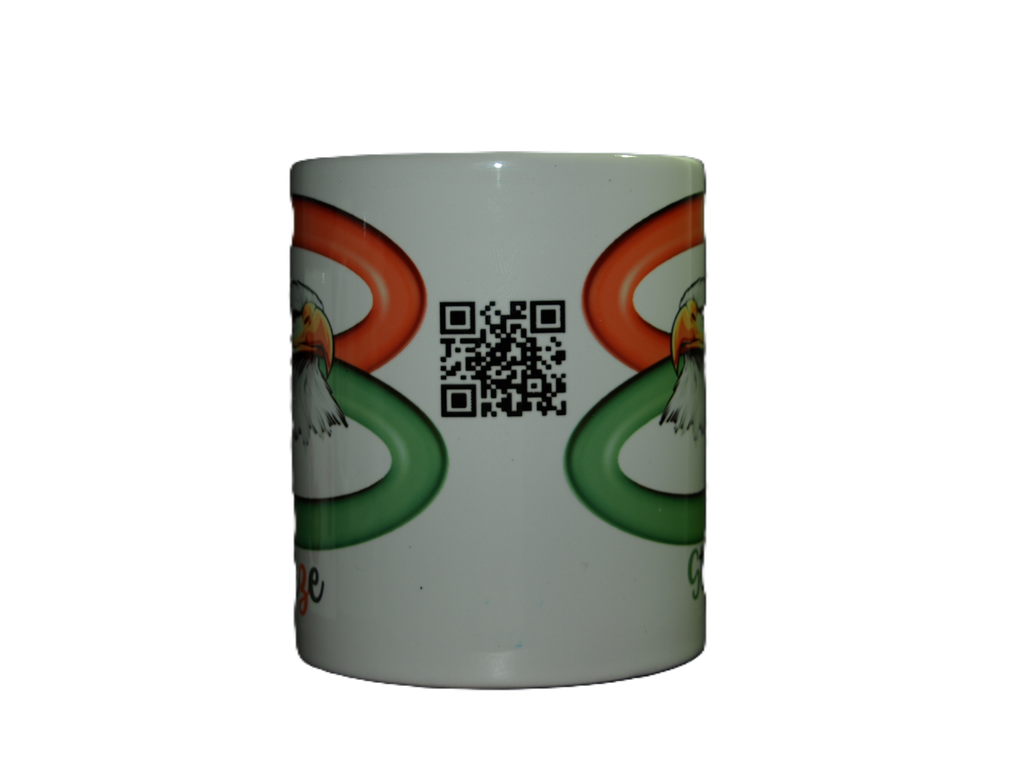 Personalisierte Keramiktasse mit Aufdruck 350 ml