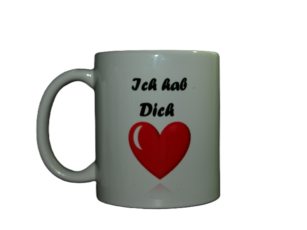 Personalisierte Keramiktasse mit Aufdruck 350 ml